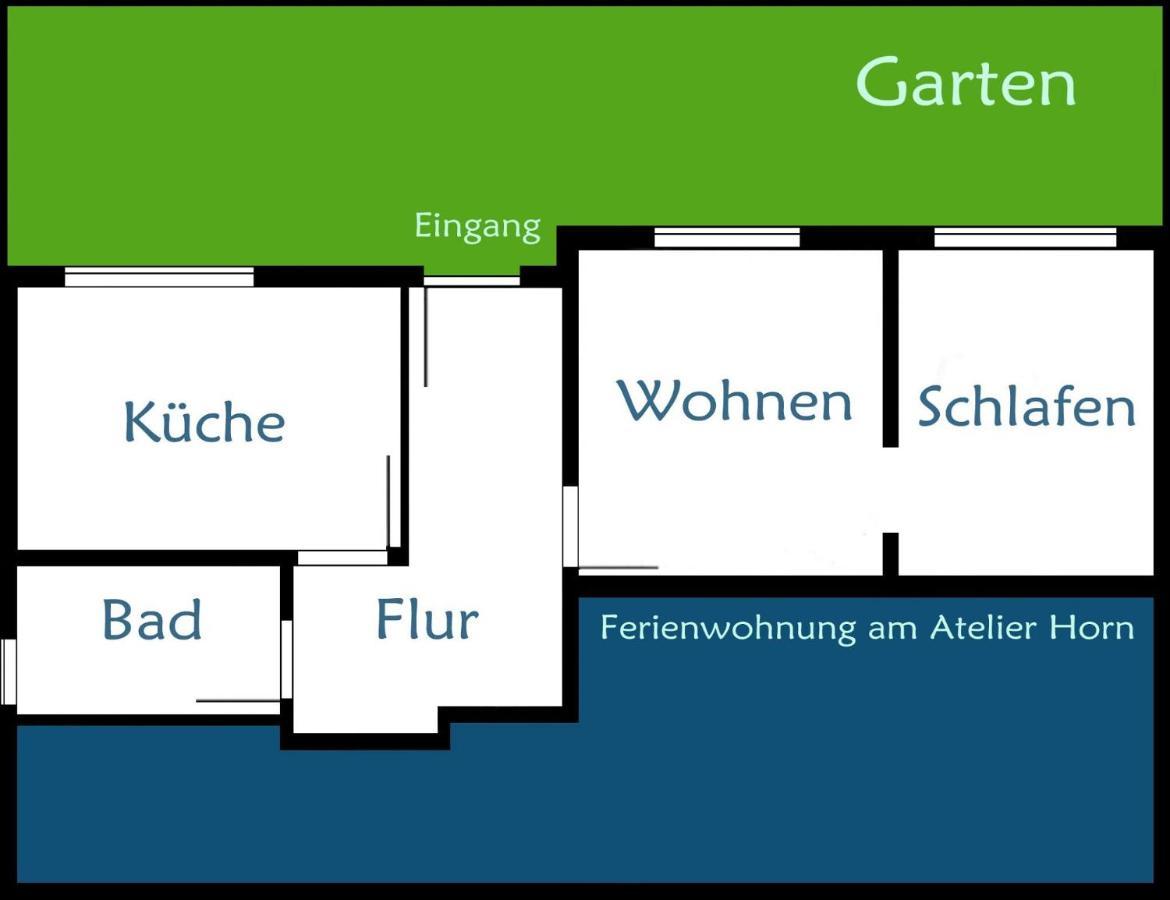 Ferienwohnung Am Atelier Horn โอเวอราธ ภายนอก รูปภาพ
